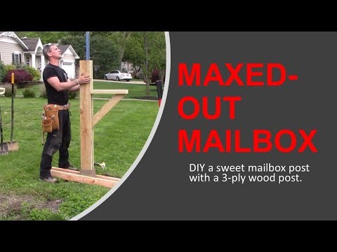 How to make this maxed-out mailbox