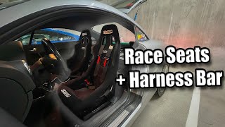 Our MK1 TT Gets even MORE Race-Ready: JP Cages Harness Bar + Sparco Racing Seat Install!