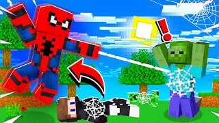 Main Minecraft Sebagai SpiderMan!!