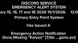 EAS Scenario - Gone Missing