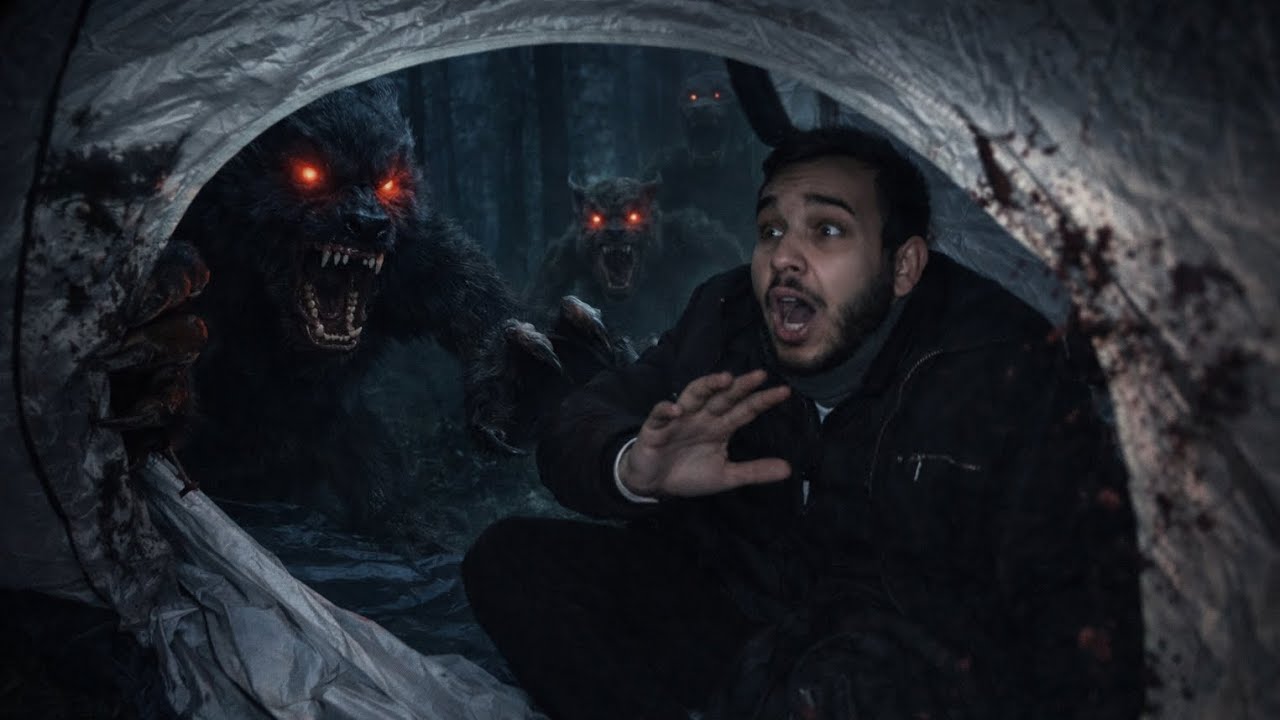 ليلة الرعب في قلب الغابة ... حين تحولت الخيمة إلى فخ😱⛺