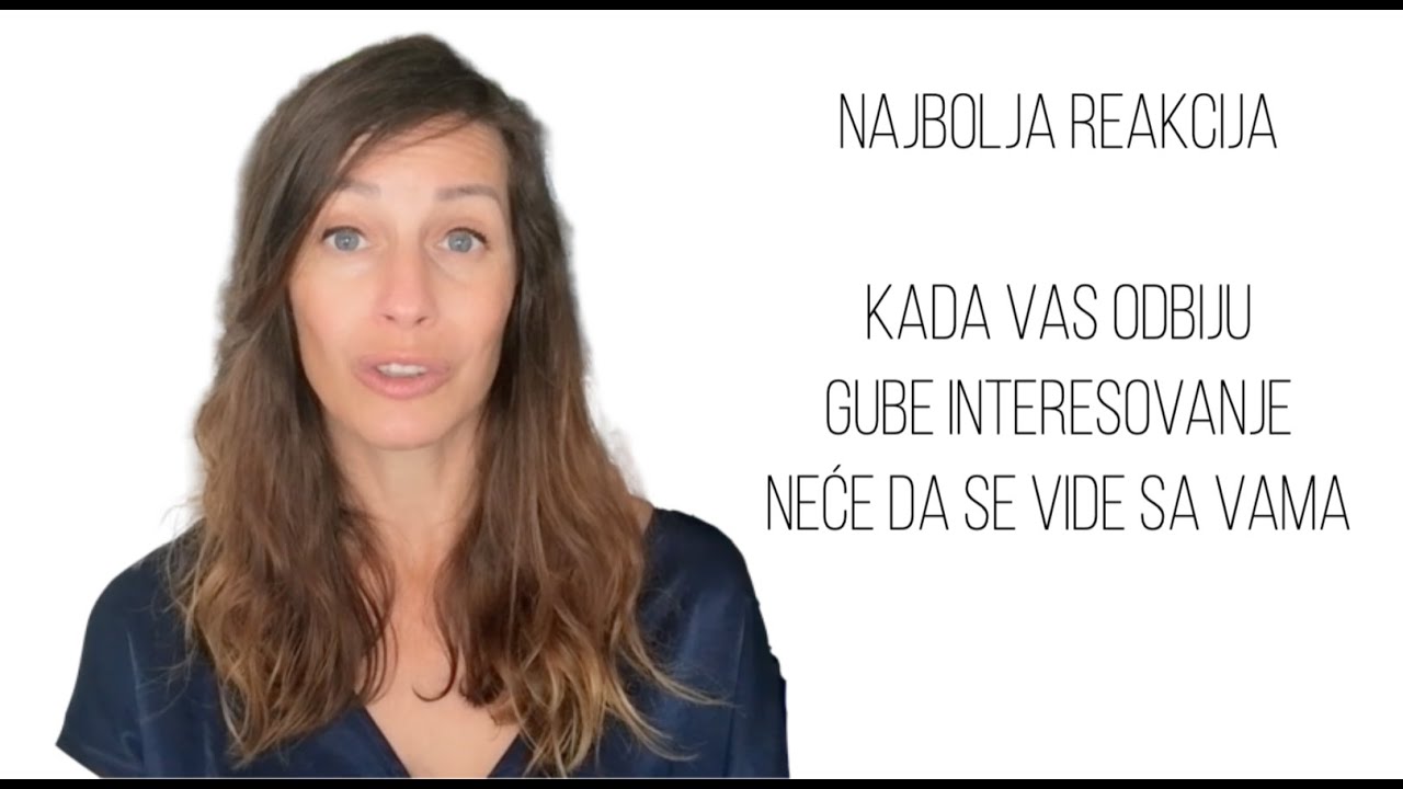 Najbolja reakcija kada vas odbiju/ neće da se vide sa vama/ gube interesovanje | I šta je No-No!