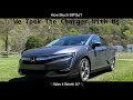 Honda Clarity   We Plugged in When We Got There | MPG and Range Test