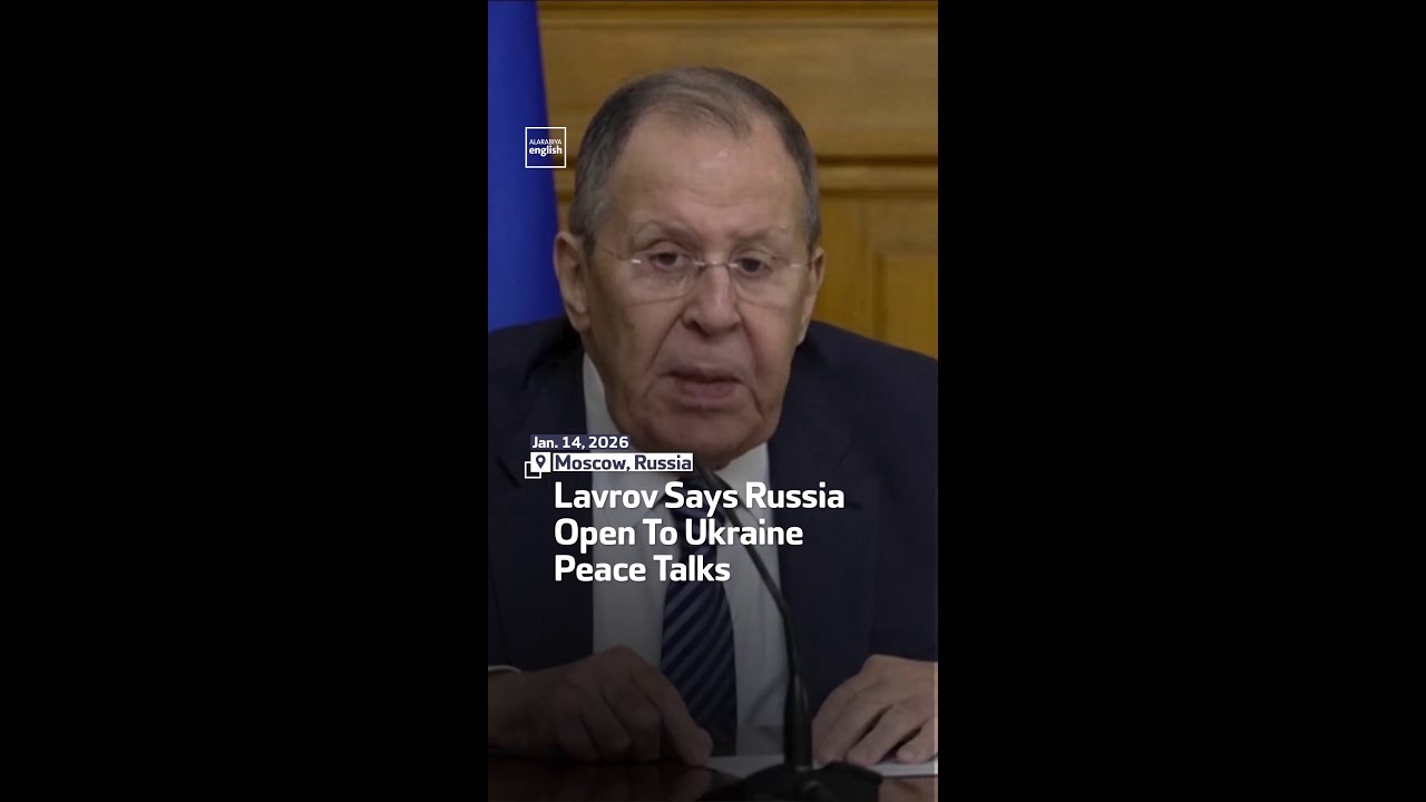 Lavrov Says Russia Open To Ukraine Peace Talks