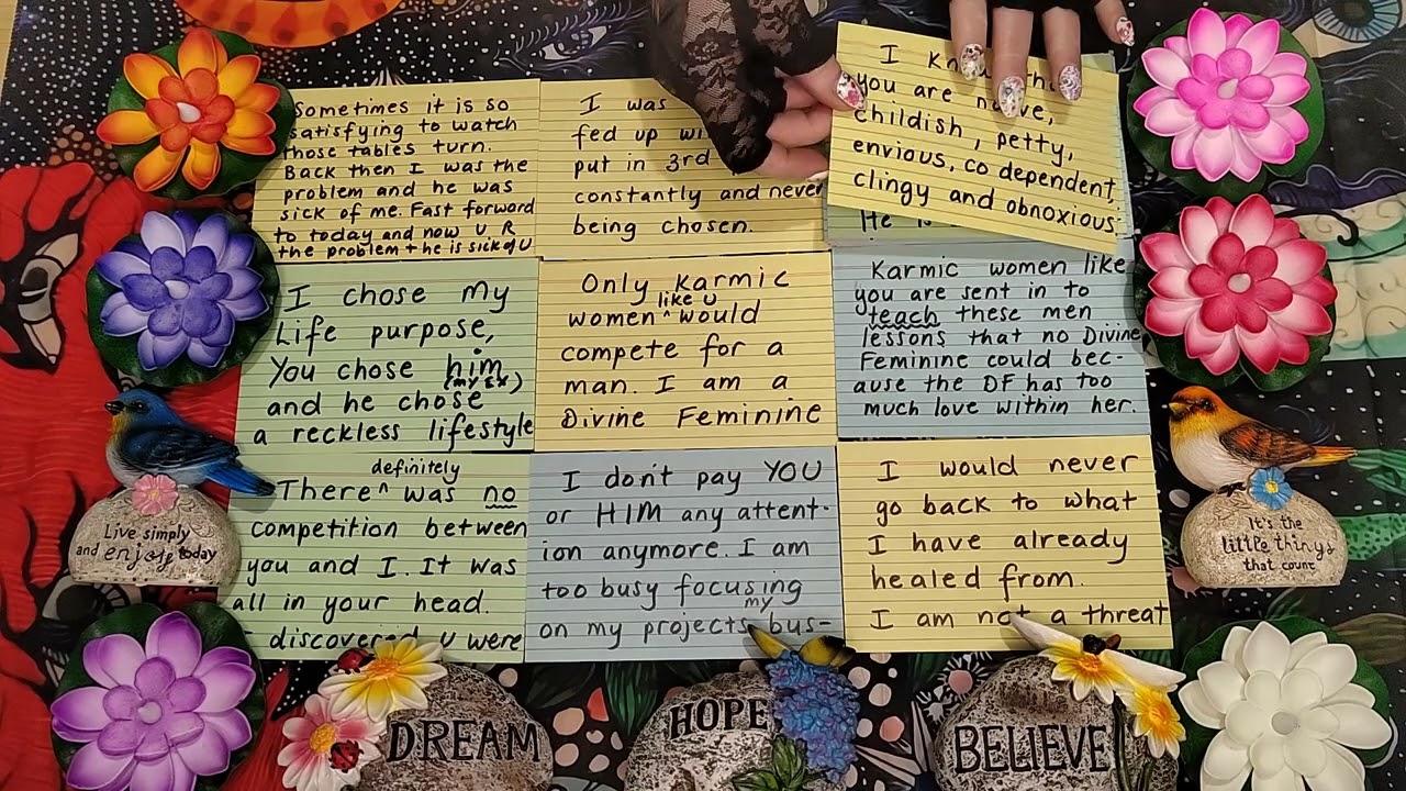 DF-KARMIC👸❌🧙‍♀️I LET U HAVE HIM. THERE WAS NO COMPETITION BETWEEN US. IT WAS ALL IN UR HEAD 🙄🥴🤯🧙‍♀️🧔