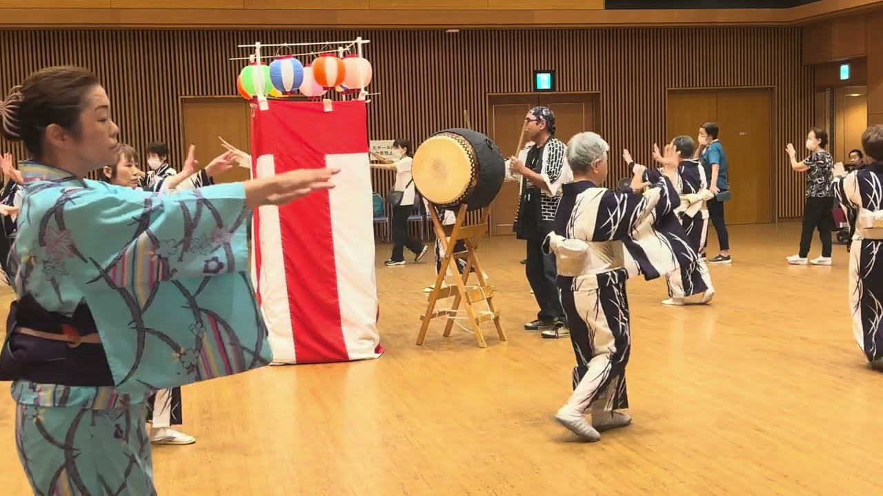 みちのく音頭 「梅ぷらざ夏まつり 尼崎」 2024年8/3 - YouTube