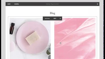 Customize and add content to your blog page in Squarespace