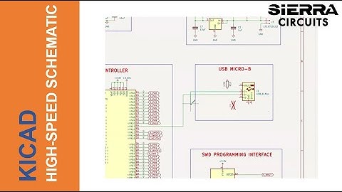 How to Create a High-Speed Schematic in KiCad | Sierra Circuits
