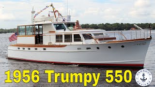 Reduced to only $99,500!!  (1956) Trumpy 550 Cockpit Motor Yacht For Sale