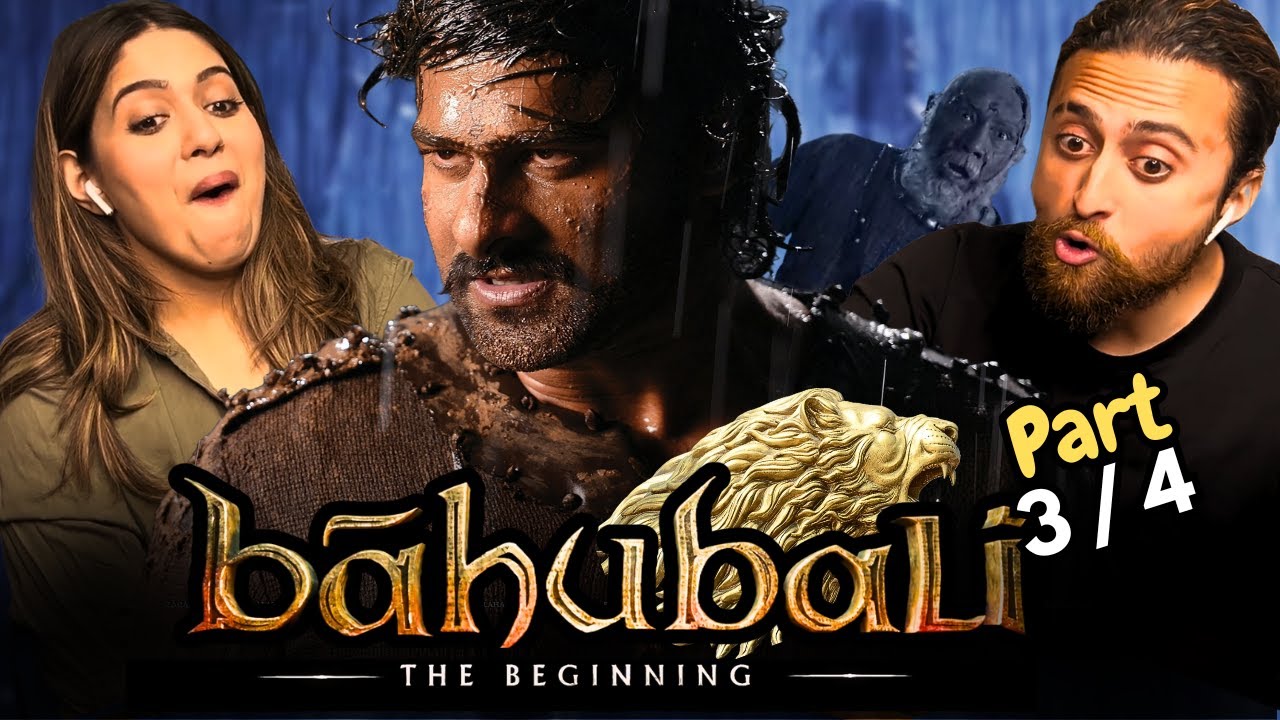 BAAHUBALI: THE BEGINNING Movie Reaction Part 3/4! | SS Rajamouli | Prabhas | Rana Daggubati