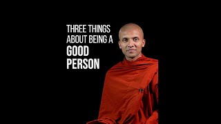 Three things about being a good person ‍♀  | Buddhism In English #Short