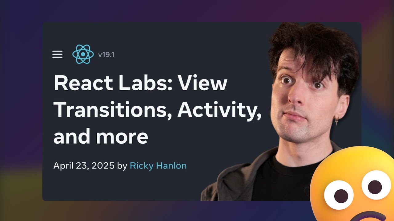 React не будет прежним, react labs - YouTube