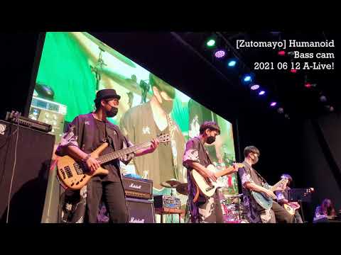 【Live cover】 ZUTOMAYO - Humanoid 【Bass cam】