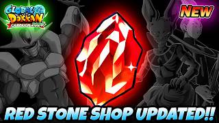 BREAKING NEWS!! RED STONE CHARACTERS UPDATED!! Which SSRs Should You Choose | DBZ Dokkan Battle