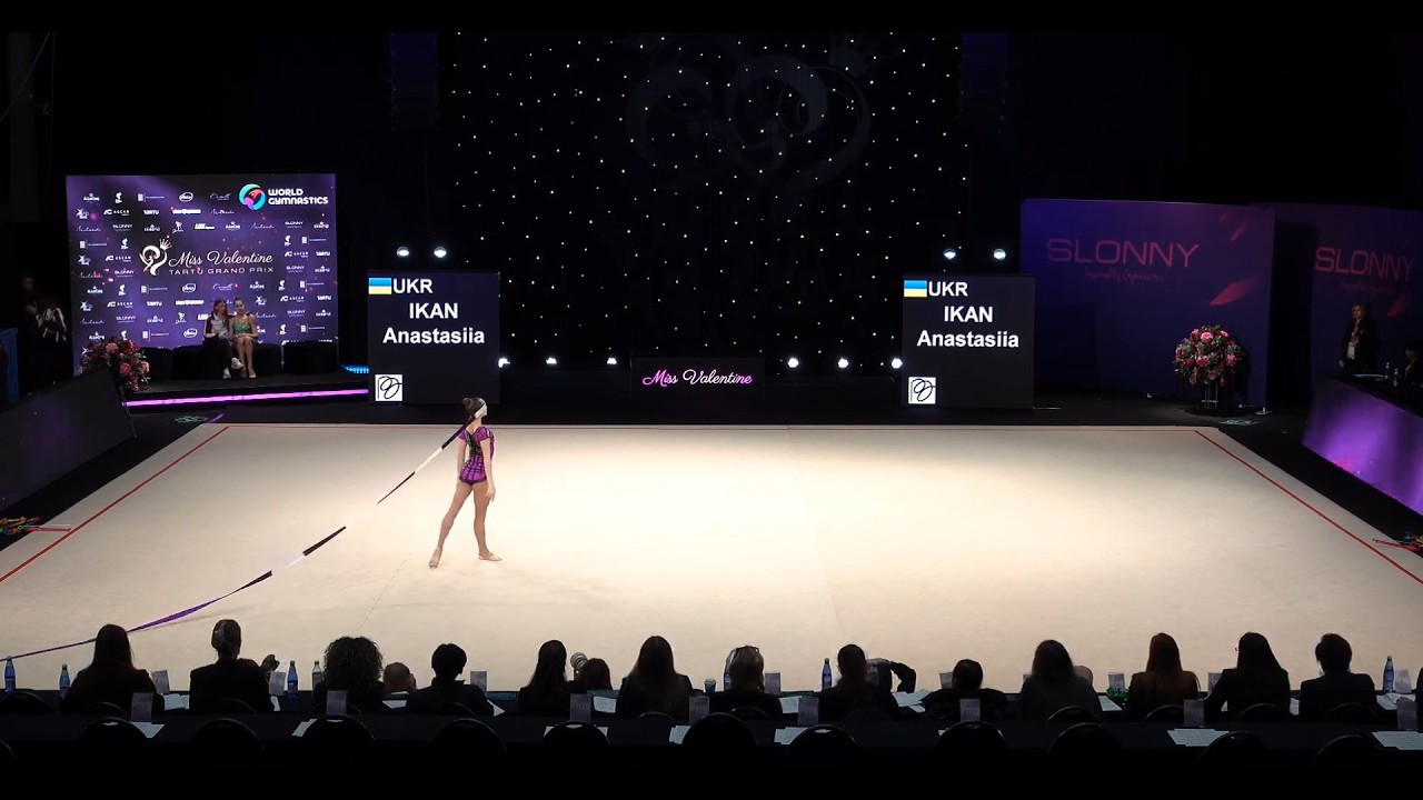 Anastasiia Ikan Ribbon Qual 26,100 - International Senior Tournament FIG 