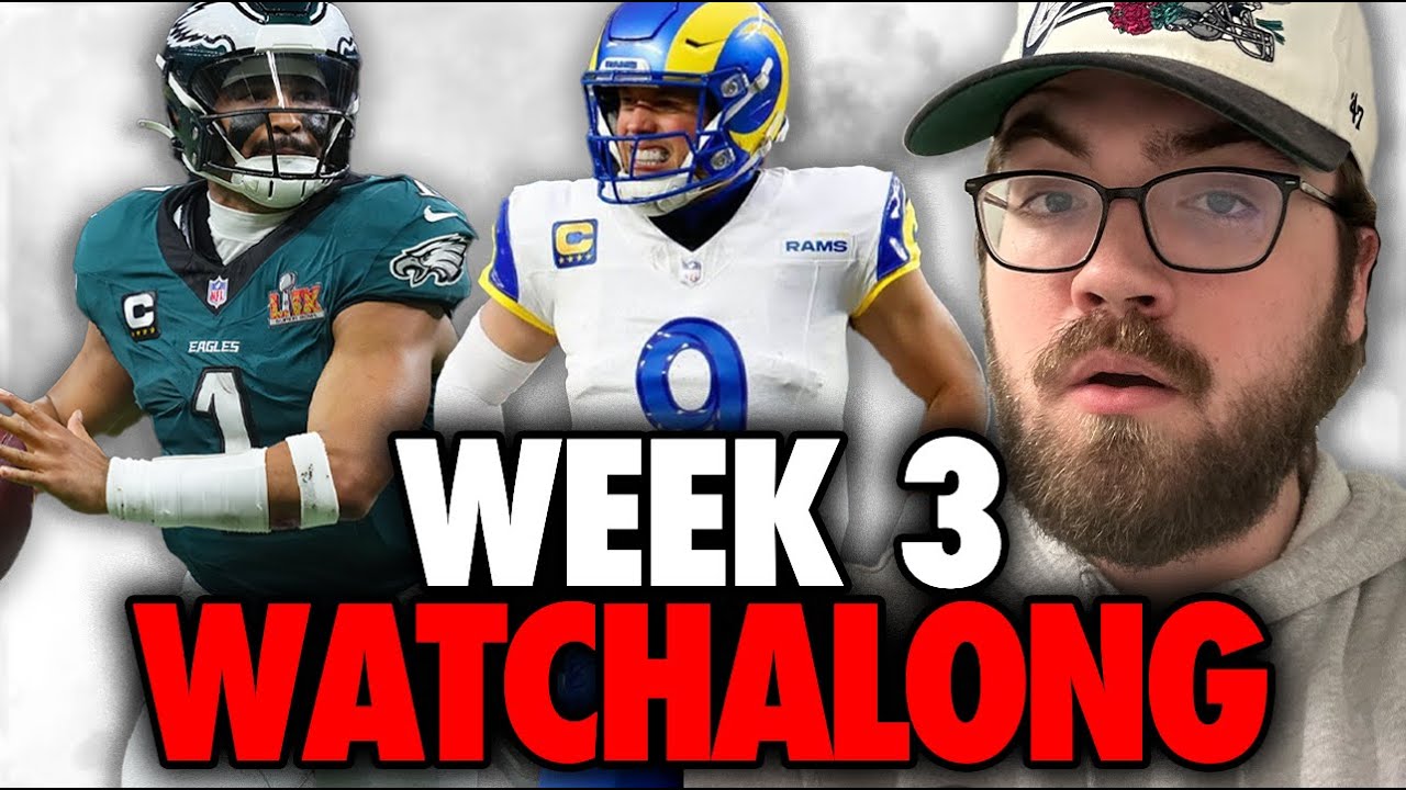 NFL Week 3 Watchalong!! | NFL Live
