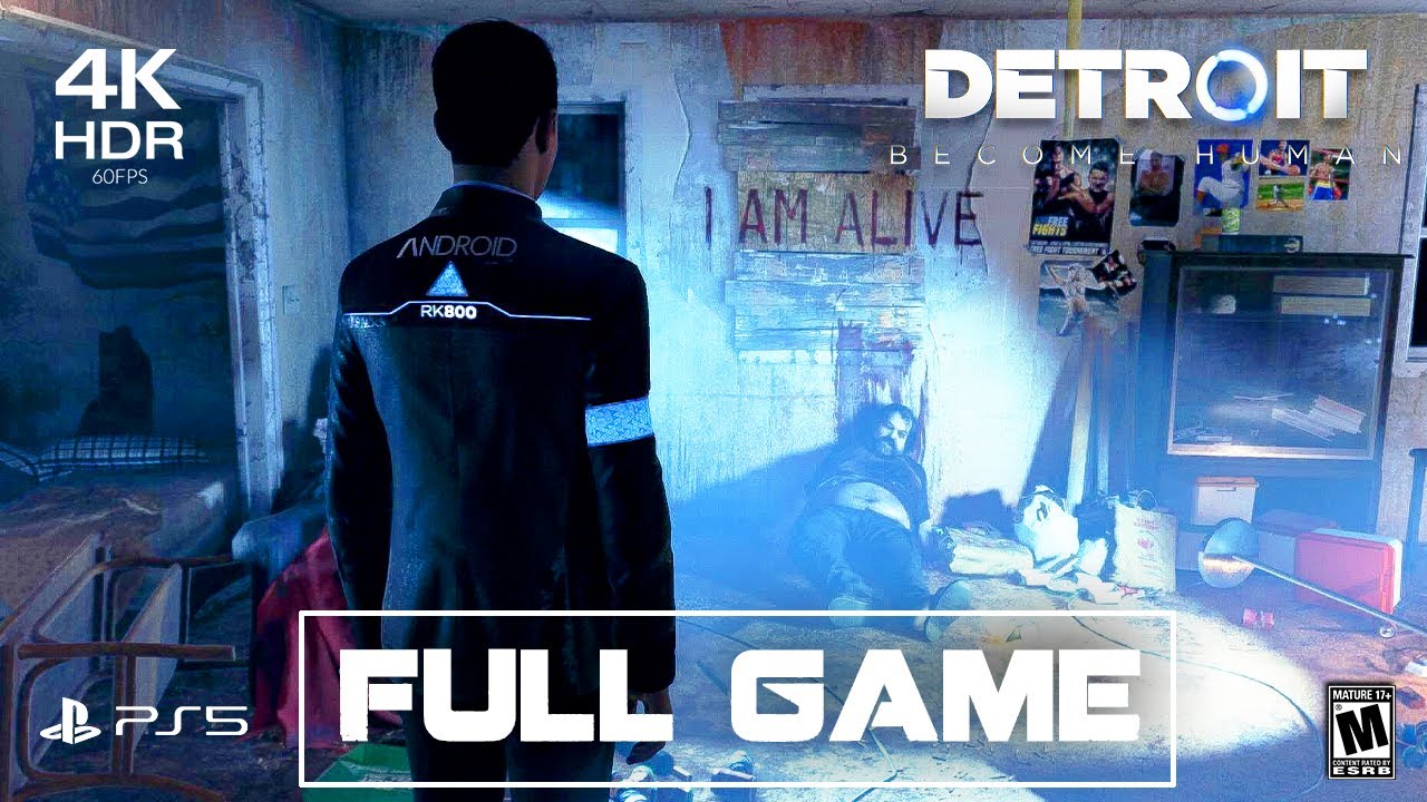 Detroit Become Human PS5 FULL GAME (4K60FPS) : r/gameplayvideos