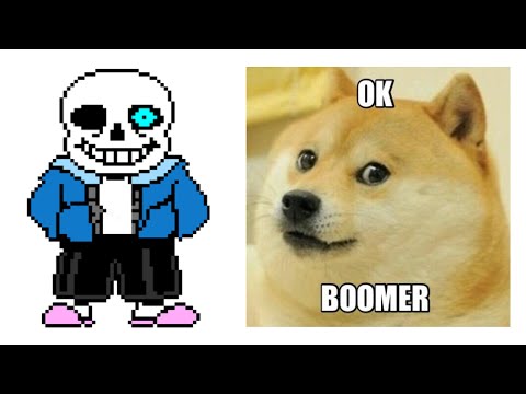 undertale-characters-and-their-favorite-memes