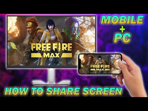 How To Live Free Fire Screen Share Android Phone To Pc | How to Use ApowerMirror Android to Pc