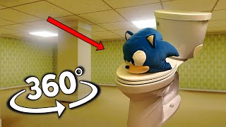 Skibidi Toilet 4 Sonic 360° - Backroom #2 | VR/360° Experience