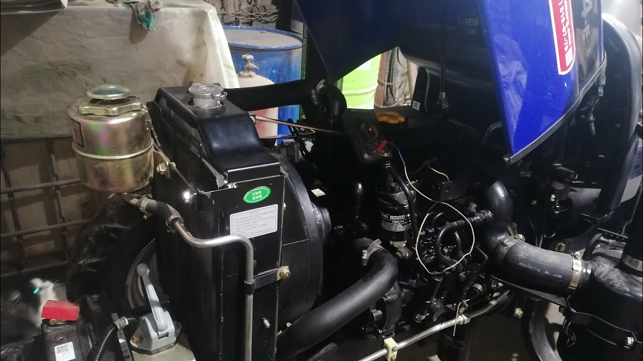 Lovol 244-е.Не нагрівається двигун при роботі.Пошук причин.