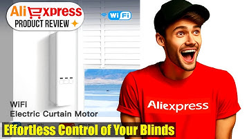 Revolutionize Your Home with MOES Tuya WiFi Smart Motor Electric Chain Roller Blinds!