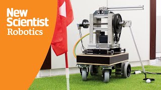 Watch this golf robot navigate to a ball by itself and sink a putt screenshot 2