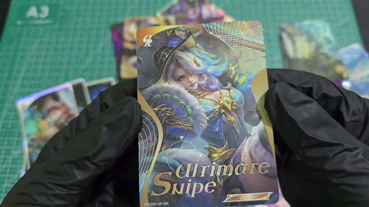 MLBB x Kayou cards unpacking