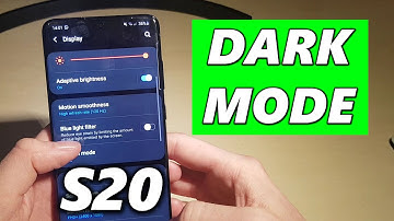 How to Enable Dark Mode on Samsung Galaxy S20 / S20+ / S20 Ultra
