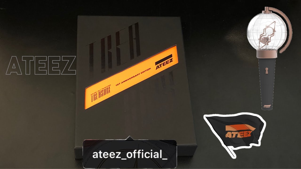 Unboxing ATEEZ TREASURE EP.FIN: All To Action 1st Anniversary Edition