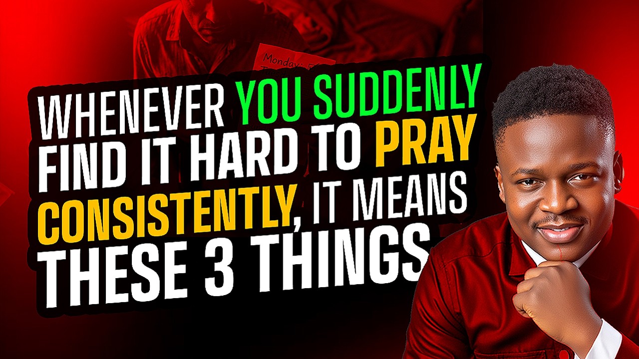 Whenever You Suddenly Find It Hard to Pray Consistently It Means This | Joshua Generation | Prayer