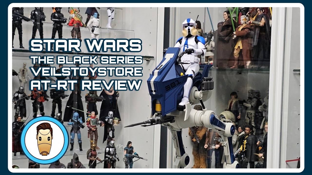 Star Wars The Black Series | AT-RT | Action Figure Review | Veilstoystore 