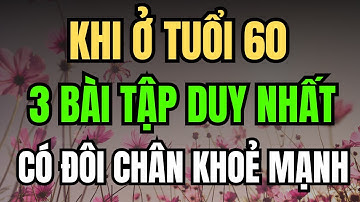 3 Bài Tập Duy Nhất Giúp Cô Bác Leo Cầu Thang Dễ Dàng (Dành Cho Người Trên 60 Tuổi)