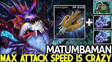 Matumbaman [Slardar] Brutal Bash Damage Max Attack Speed 3 Hit/Sec 7.22 Dota 2