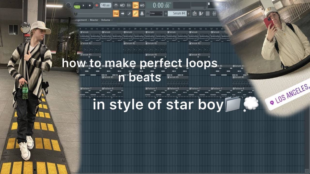 How To Make perfect loops and beats in style of Star Boy | @hella ...