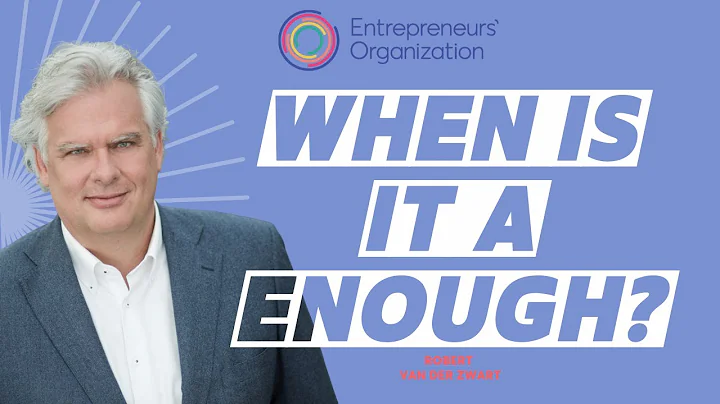 How entreprenuers can live a rich life | Robert Va...