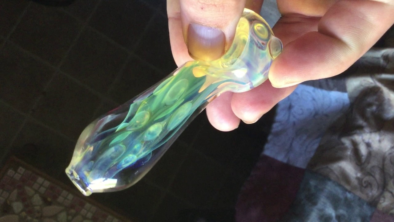fumed glass spoon