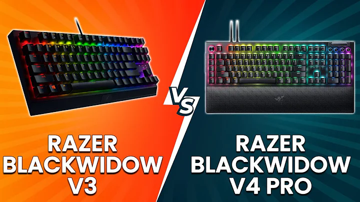 Razer BlackWidow V3 vs Razer BlackWidow V4 Pro - Which Is The Better Choice? (Keyboard Comparison!)