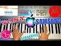 iPhone Samsung Nokia Sony | Piano Cover Ringtones