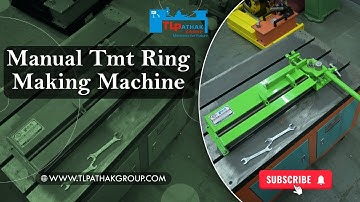 Het maken van perfecte TMT-ringen is nu heel eenvoudig met de handmatige TMT-ringmaakmachine van ...