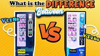 Smart Vending Solutions: VT18S (Android + Backend) vs. VT16S (Simple Touchscreen) – Choose You Fit