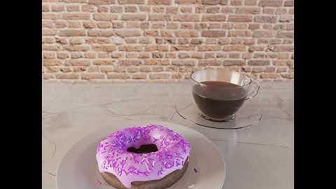 My Blender Donut Course Graduation Video