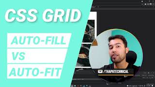🔴 Responsive Layout using CSS Grid Auto-Fit & Auto-Fill in Hindi 2021 | P -10