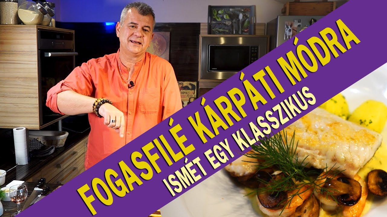 Fogasfilé Kárpáti módra - egy klasszikus étel