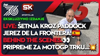 MotoGP - LIVE: Šetnja kroz paddock Jerez de la Frontera 2024! 🇪🇸 Behind the scenes.👀 💥