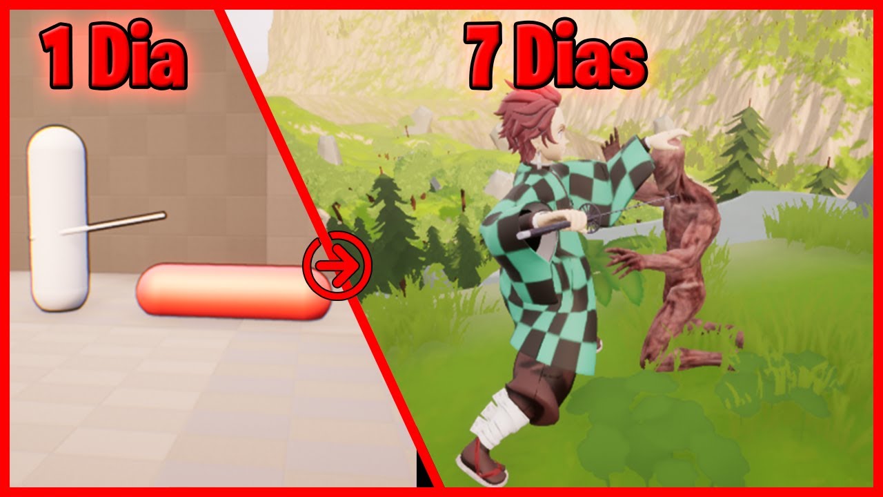 Criando um jogo de Demon Slayer em 7 dias ! - Unreal Engine - YouTube