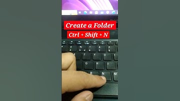 How to a new folder shortcut in windows 10/11 #shorts #youtubeshorts #viral