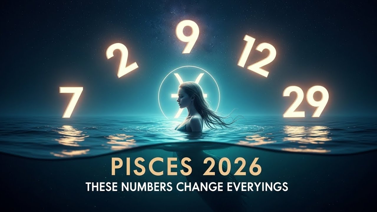 ♓ Pisces 2026: 5 Lucky Numbers That Quietly Reshape Your Wealth & Destiny