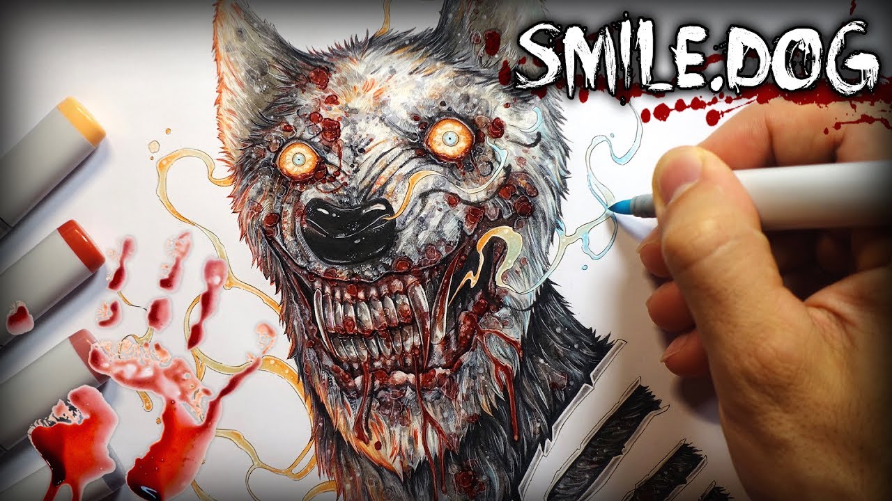 "Smile.dog" Horror Story - Creepypasta + Drawing - YouTube