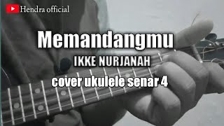 Bulan bawa Bintang menari iringi langkahku, (memandangmu) IKKE NURJANAH  II cover ukulele